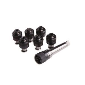 Mandrin de taraudage avec 6 douilles CM4 / M3-M12