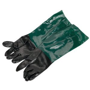 Paire de gants latex pour sableuse SSK1