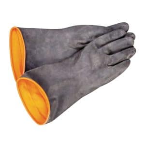 Paire de gants latex pour sableuse SSK1.5