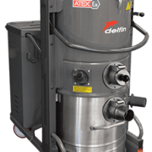 ASPIRATEUR INDUSTRIEL SUR CHARIOT CERTIFIE ATEX Z22 POUR POUSSIERES EXPLOSIVES ET CONDUCTRICES