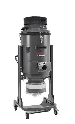 ASPIRATEUR MONOPHASE AVEC ENSACHAGE SUR ET NETTOYAGE CONTINU DES FILTRES